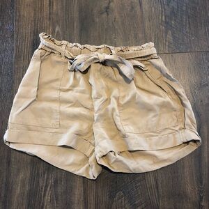 Aerie Khaki Cargo Shorts